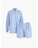 Пижама женская (Рубашка+шорты) Indefini 4135TQP