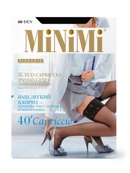 Чулки Minimi Autoreg Capriccio 40 Чулки Minimi Autoreg Capriccio 40