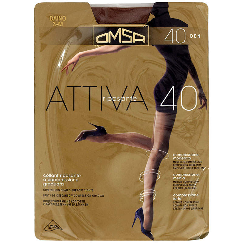 Купить Колготки Omsa Attiva 40 по 280 руб. в магазине Эмили