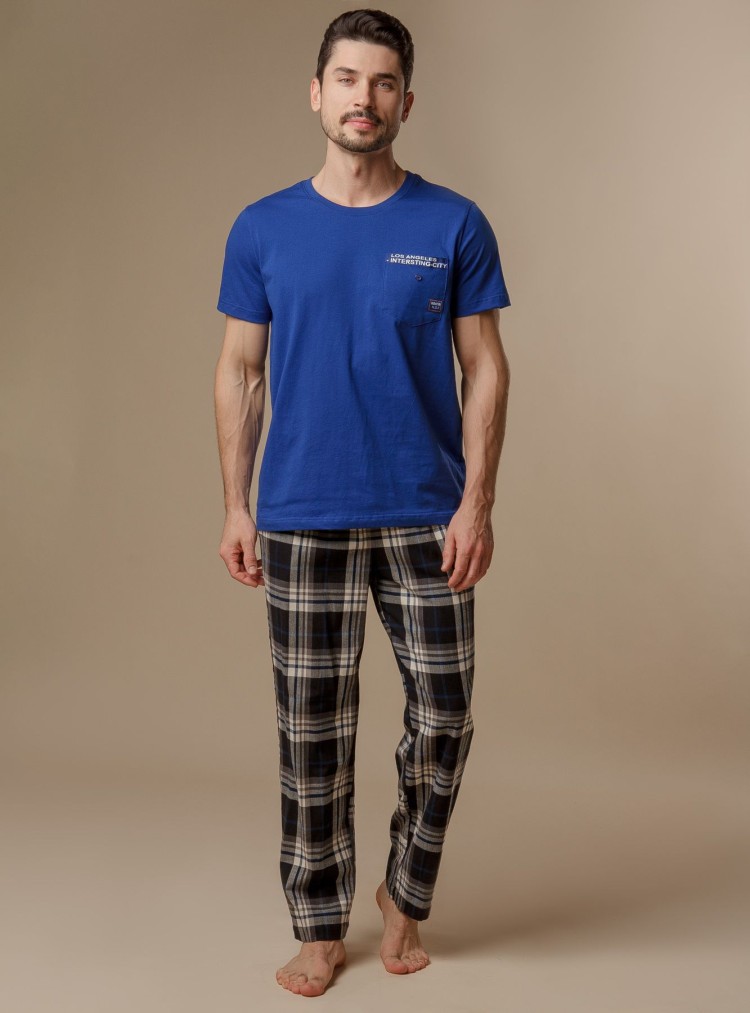 Пижама мужская Indefini 3046PBC Пижама мужская Indefini 3046PBC