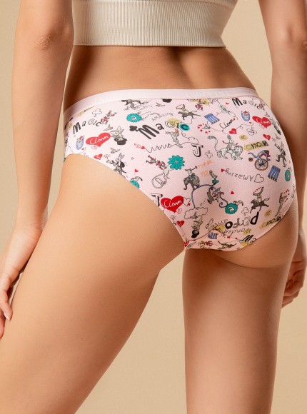 Женские Трусы Indefini 121000-3069LUF