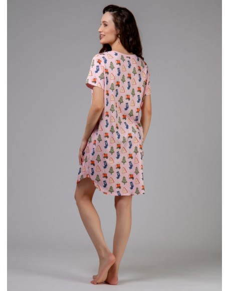 Сорочка с коротким рукавом Indefini 431900-2267SDX Сорочка с коротким рукавом Indefini 431900-2267SDX