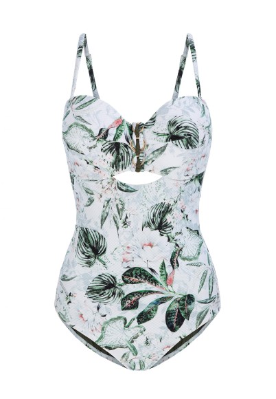 Сплошной купальник бандо на косточках MARC & ANDRÉ L2417-961-OB