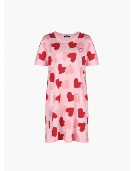 Сорочка с коротким рукавом Indefini 3284SDX