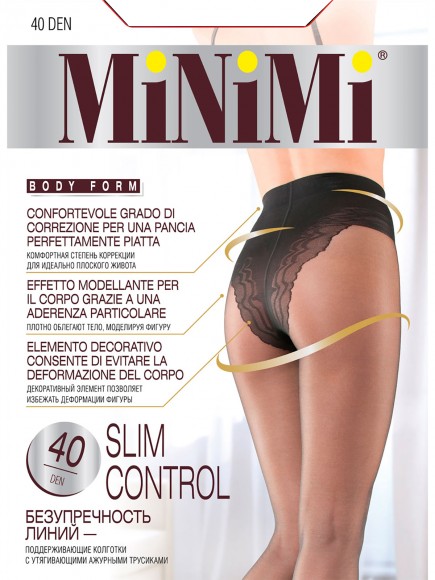 Колготки женские Minimi Slim Control 40