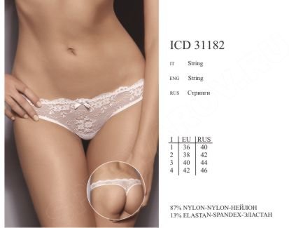 Трусы женские InnaMore ICD31182 Basic Lace