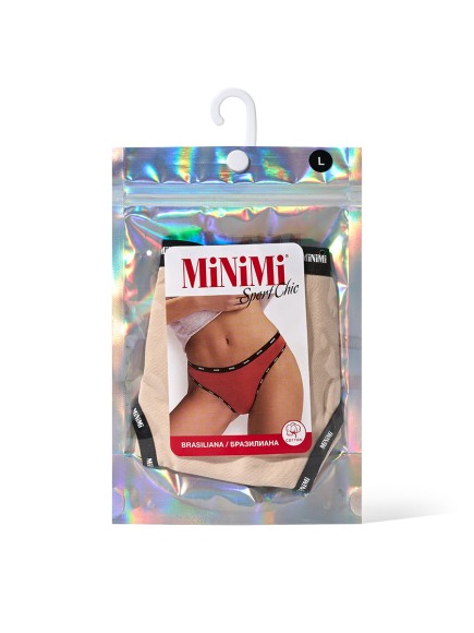 Трусы женские бразилиана Minimi MS261 Sport Chic Трусы женские бразилиана Minimi MS261 Sport Chic